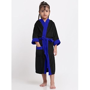premium melodious unisex hooded children39s bathrobe