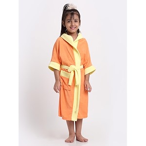 premium melodious unisex hooded children39s bathrobe