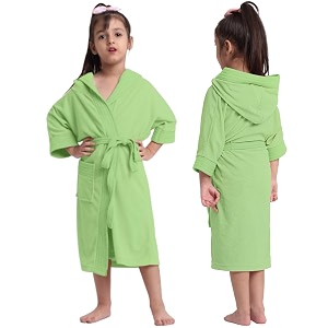 premium melodious unisex hooded children39s bathrobe