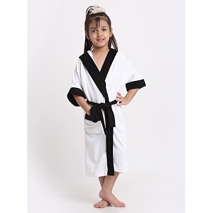 premium melodious unisex hooded children39s bathrobe