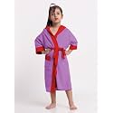 Premium Melodious Unisex Hooded Children's Bathrobe