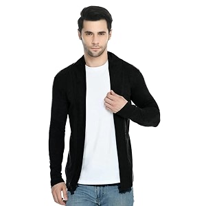 Premium Mens Cotton Open Shrug Full