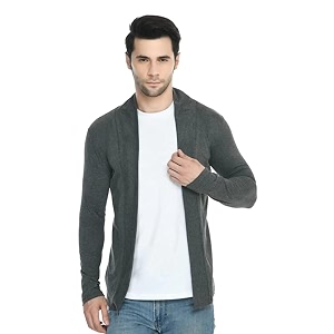 Premium Mens Cotton Open Shrug Full