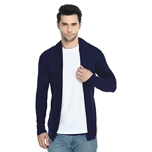 Premium Mens Cotton Open Shrug Full