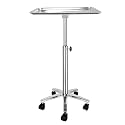Premium Metal Extra Large Salon Tray Medical Tray Mayo Stand with Wheels