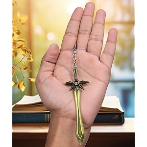 premium metal keychain collection  iconic game amp anime characters  durable amp stylish key accessories