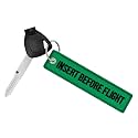 Premium Motorcycle Keychain - Durable Embroidered Key Tag for Riders of Cars, ATV, Dirt Bikes, Scooter & More