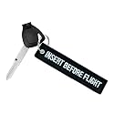 Premium Motorcycle Keychain - Durable Embroidered Key Tag for Riders of Cars, ATV, Dirt Bikes, Scooter &amp; More