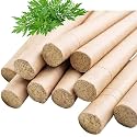 Premium Mugwort Moxa Sticks Handmade - 100% Natural Wormwood Rolls for Moxibustion, 50:1 High Purity 10-Year Aged Chen Moxa - 10 Rolls