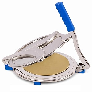 premium multi-purpose 17cm roti makermanual press for chapati puri khakhra papad pathiri for flatbread  easy to use homemade