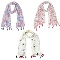 Premium Multicolor Scarf Lightweight &amp; Comfortable for All Seasons (180x55cm)