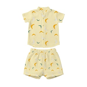 premium muslin baby shirt amp shorts set  ultra-soft cotton co-ord for newborns  lightweight breathable amp skin-friendly wear