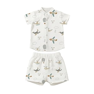 premium muslin baby shirt amp shorts set  ultra-soft cotton co-ord for newborns  lightweight breathable amp skin-friendly wear