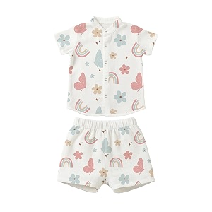 premium muslin baby shirt amp shorts set  ultra-soft cotton co-ord for newborns  lightweight breathable amp skin-friendly wear