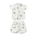 Premium Muslin Baby Shirt &amp; Shorts Set | Ultra-Soft Cotton Co-Ord for Newborns | Lightweight, Breathable &amp; Skin-Friendly Wear