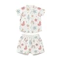 Premium Muslin Baby Shirt &amp; Shorts Set | Ultra-Soft Cotton Co-Ord for Newborns | Lightweight, Breathable &amp; Skin-Friendly Wear