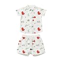 Premium Muslin Baby Shirt &amp; Shorts Set | Ultra-Soft Cotton Co-Ord for Newborns | Lightweight, Breathable &amp; Skin-Friendly Wear