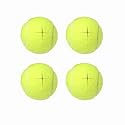 Premium Precut Tennis Balls Walkers 4 Pcs Balls with Precut Opening for Easy Installation,Walker Accessories for Seniors Fit Most Walkers,for Furniture Legs and Floor Protection