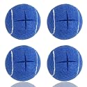 Premium Precut Tennis Balls Walkers 4 Pcs Balls with Precut Opening for Easy Installation,Walker Accessories for Seniors Fit Most Walkers,for Furniture Legs and Floor Protection