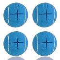 Premium Precut Tennis Balls Walkers 4 Pcs Balls with Precut Opening for Easy Installation,Walker Accessories for Seniors Fit Most Walkers,for Furniture Legs and Floor Protection