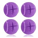 Premium Precut Tennis Balls Walkers 4 Pcs Balls with Precut Opening for Easy Installation,Walker Accessories for Seniors Fit Most Walkers,for Furniture Legs and Floor Protection