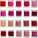 Premium Rainbow Color Embroidery Floss bobbins - Cross Stitch Threads - Friendship Bracelets Floss - Crafts Floss - 20 Bobbins Per Pack Embroidery Floss, Dark Plum Gradient
