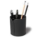 Premium Recycled Leather Pen Holder for Desk