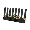 Premium Ring Holder Display Stand Black Organizer for Multiple Rings – Elegant & Durable Jewelry Display Rack for Home, Storefront, or Travel 4 MM (Black Ring Holder Pack Of 1)