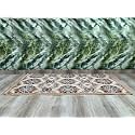 Premium Runner Carpet Vintage Medallion Pattern Non