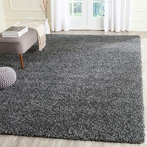 premium shaggy carpet  ultra soft amp thick plush rug  2x4 feet modern luxury floor carpet for living room amp bedroom  home decor carpet solid-grey