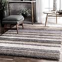 Premium Shaggy Carpet | Ultra Soft &amp; Thick Plush Rug | 8X11 FEET Modern Luxury Floor Carpet for Living Room &amp; Bedroom | Home Decor Carpet (Luxury M-Grey)