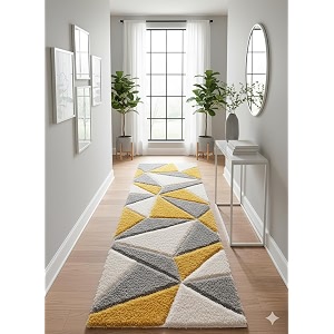 Premium Shaggy Runner Rug - 2x5 ft
