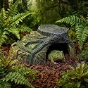 Gecko Tank Accessories, Tortoise Habitat Accessories, Ball Python Tank Accessories, Large Snake Hides, Perfect Terrarium Decor for Reptile Gecko Basking Humid Hiding (Large)
