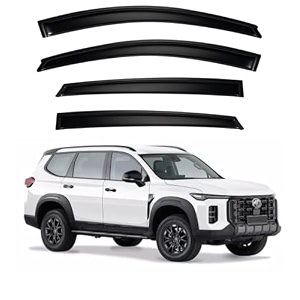 premium smoke car door visor frontrear sunrain guard outside mount tape-on window visors compatible with mg majestor 2026