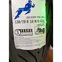 Premium Sports Motorcycle Tyre, 130/70R18, 63V, Tubeless, Sport Touring, specifically designed for RE 350 Interceptor 650, 3 Years Manufacturing Warranty (Manufacturing Date 2024)