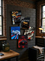 Premium Supercar Poster Set Pack of