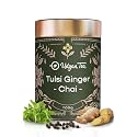 Udyan Tea Tulsi Ginger Chai,| Immunity-Boosting Ctc Black Tea With Tulsi,Ginger &amp; Black Pepper|Ayurvedic Healing Blend For Cold &amp; Cough Relief|Handcrafted Sweet &amp; Spicy Tea,100 Gram