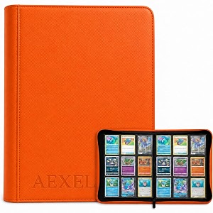 Premium Trading Card Zipper Binder 360 Card