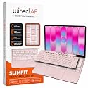 Premium Ultra Thin Keyboard Cover Compatible with MacBook Neo 13" A3404 | Silicone Keyboard Protector | Touch ID Compatible | Anti-Spill, Dustproof, Washable, Noise Free (Blush)