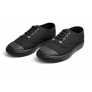 Premium Unisex Black Canvas Shoes Comfortable