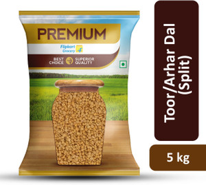 Premium Unpolished Toor Arhar Dal by Flipkart