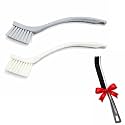 Premium Wash Basin Cleaning Brush Set Pack of 2 Long Handle Mini Sink Scrubber Plastic Bristle Kitchen Bathroom Tile Utensil Cleaner
