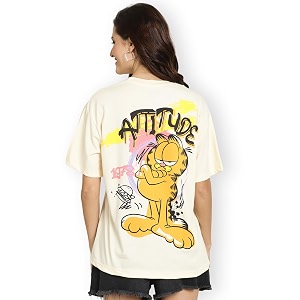 Preneum Womens Cotton Aesthetic Cool Graphic