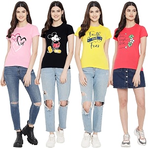 preneum women39s letter print regular fit t-shirt