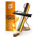 PREPARED4X Fire Starter Survival Tool, Ferro Rod Flint and Steel Kit