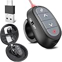 Finger Ring Presentation Clicker PowerPoint Wireless Presenter with Case