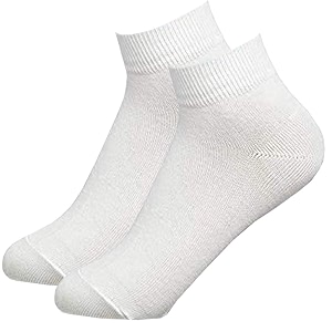 Presents Kids School Uniform White Color Ankle