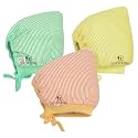 Presents Newborn Baby Strip Print Caps Soft