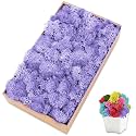 Preserved Reindeer Moss, 7 oz Light Purple Moss for Crafts