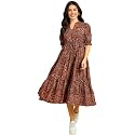 PRESHA Women39s Fit and Flare Pure Cotton